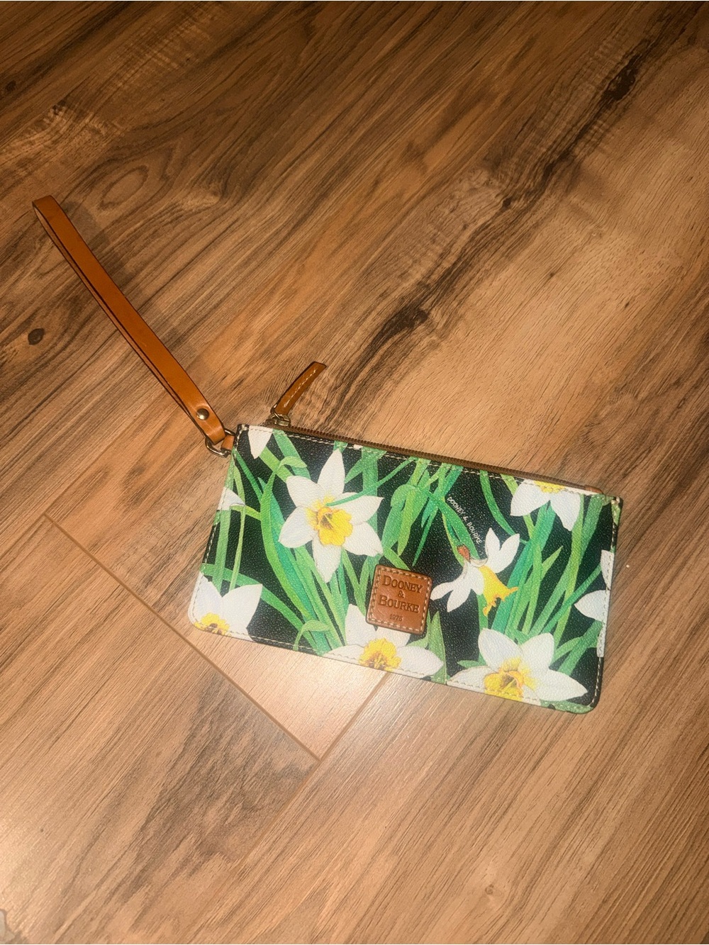 Dooney & Bourke Daffodil Floral Wristlet